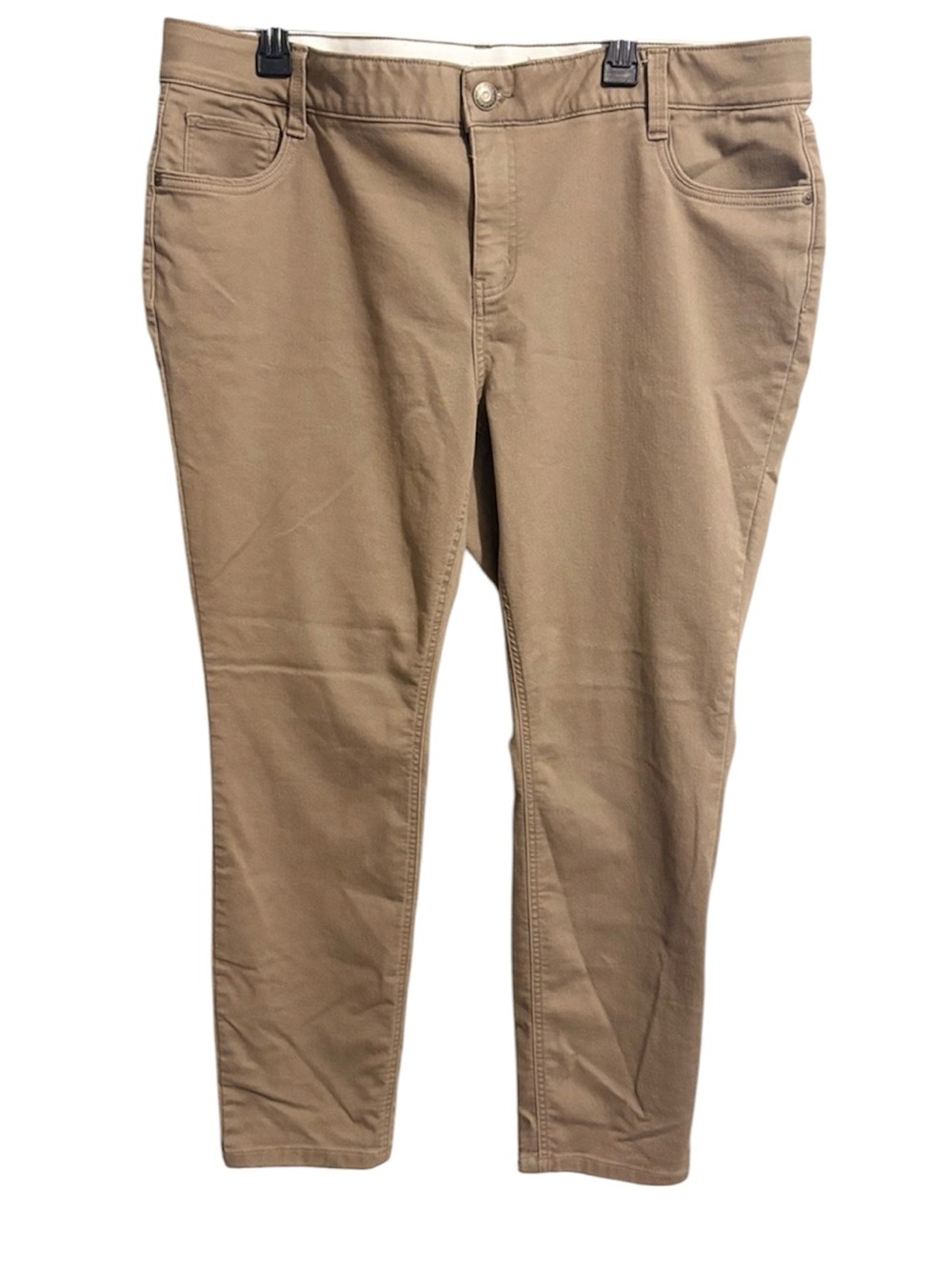 Liz Claiborne Olive Green Slim Straight Pants